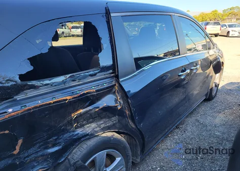 2019 Honda Odyssey Ex z USA, uszkodzony, nr VIN 5FNRL6H57KB136941